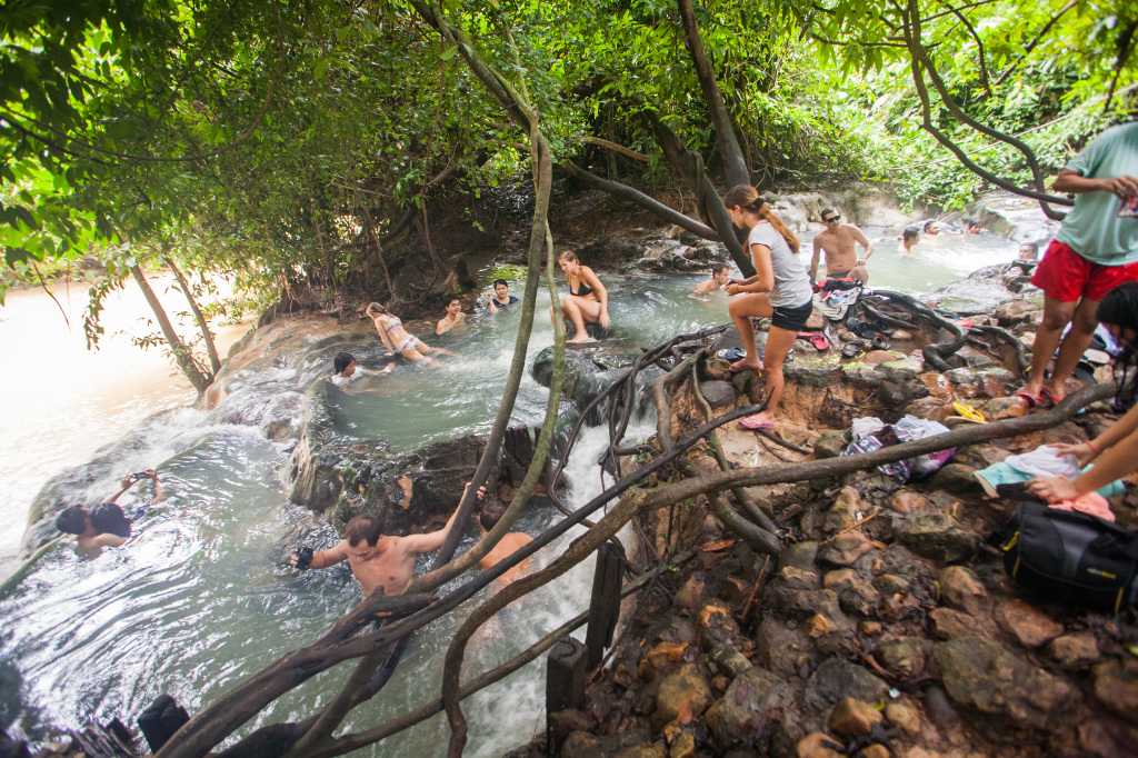 Klong Thom hot springs, Krabi