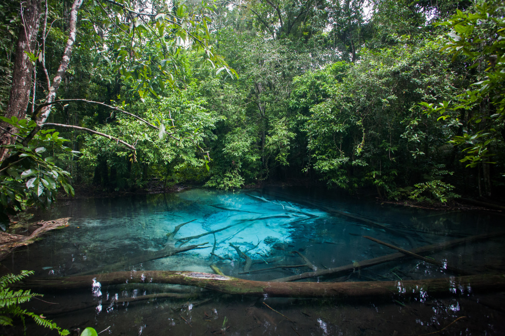 The Blue Pool, Krabi